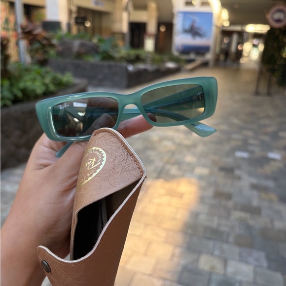 Ray-Ban Mint Green Sunglasses